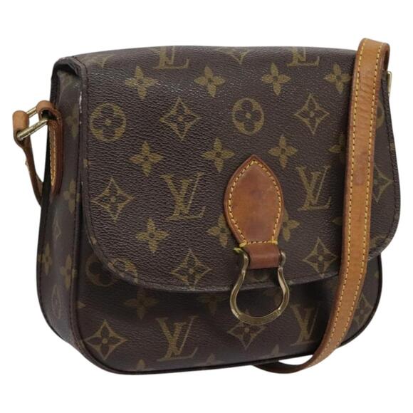LOUIS VUITTON Monogram Saint Cloud MM Shoulder Bag M51243 - Picture 1 of 16